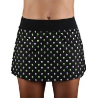 Falda Endless Minimal Print Skulls Verde