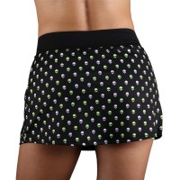 Falda Endless Minimal Print Skulls Verde