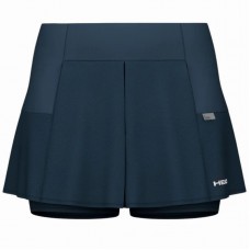 Falda Head Performance Azul Marino Plata Falda Head Performance Azul Marino Plata