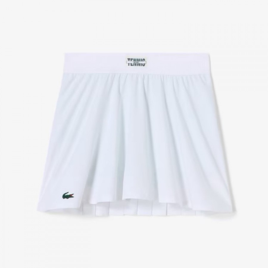 Lacoste Sport Skirt White Green