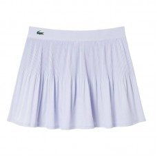 Falda Lacoste Tenis Ultra Dry Azul Claro