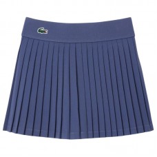 Falda Lacoste Ultra Dry Violeta Azul Falda Lacoste Ultra Dry Violeta Azul