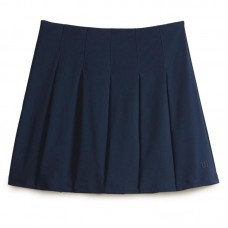 Falda Wilson Classic Pleated Azul Marino Falda Wilson Classic Pleated Azul Marino