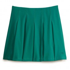 Falda Wilson Classic Pleated Verde Falda Wilson Classic Pleated Verde