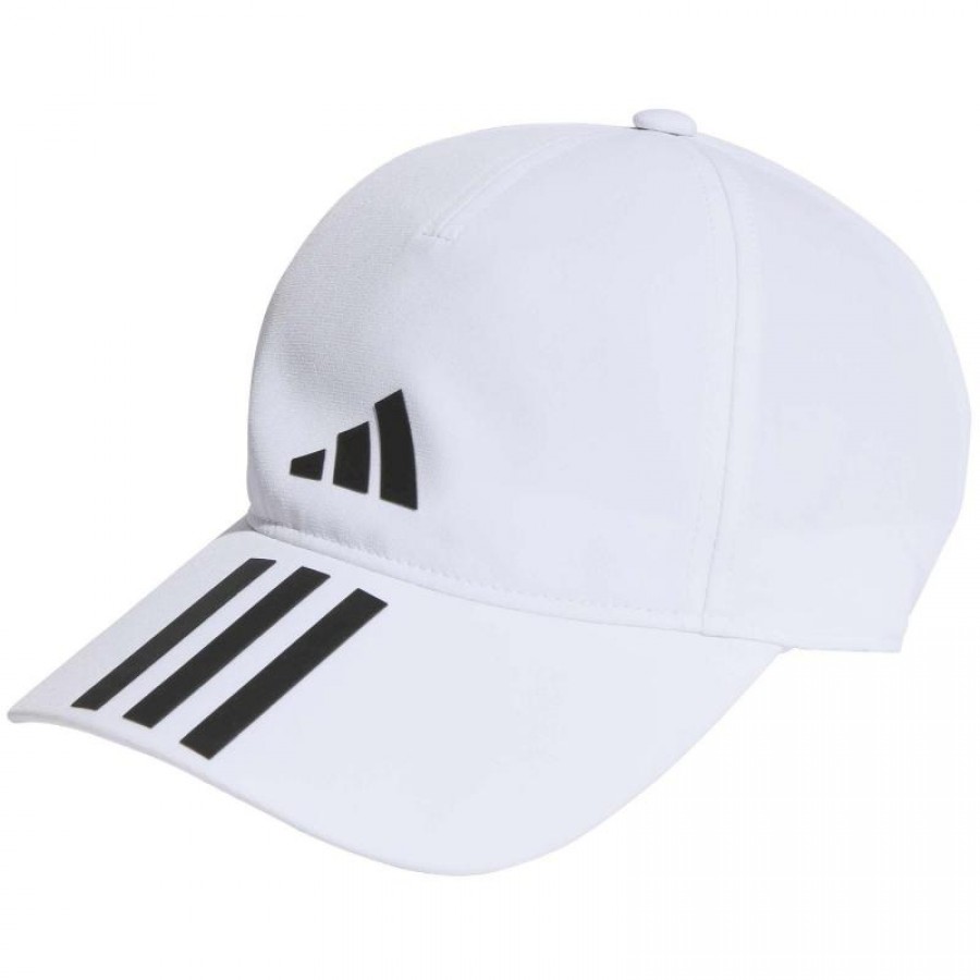 Adidas Aeroready Baseball 3 Band Cap Noir Blanc