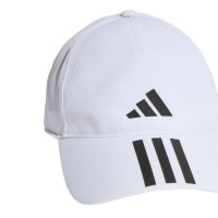 Adidas Aeroready Baseball 3 Fascia Cappellino Nero Bianco