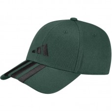 Cappellino Adidas Baseball 3 Strisce Verde Scuro Cappellino Adidas Baseball 3 Strisce Verde Scuro