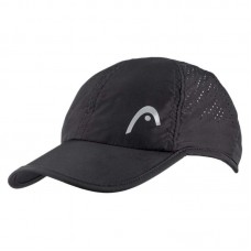 Gorra Head Pro Player Negro Plata