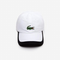 Casquette Lacoste Legere Blanc Bleu Marine