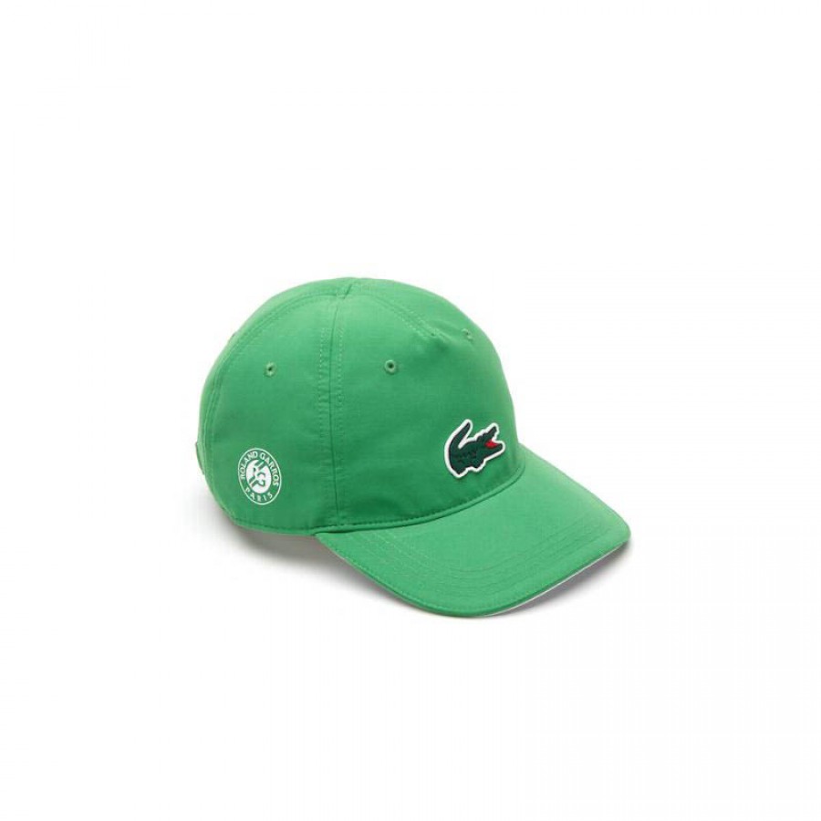 Cappellino Lacoste Roland Garros Green Edition