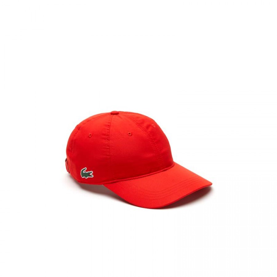 Lacoste Sport Cappellino Rosso Chiaro