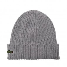 Gorro Lacoste Lana Gris Vigor