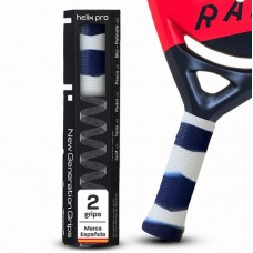Grip Helix Pro Azul Blanco
