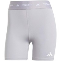 Mallas Adidas Techfit Gris Claro