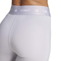 Mallas Adidas Techfit Gris Claro