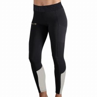 Mallas Endless Lift Negro Dorado