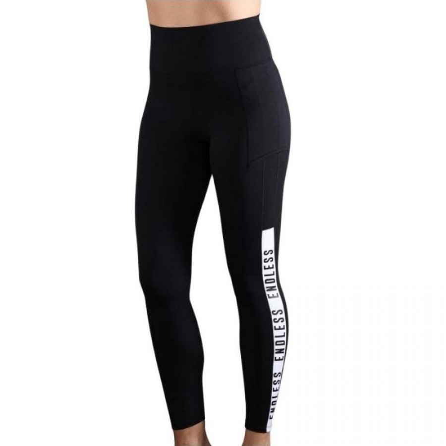 Leggings Endless Syncro Nero Bianco