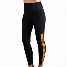 Endless Syncro Black Orange Leggings Endless Syncro Black Orange Leggings