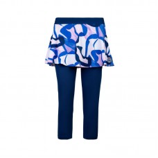 Gonna Legging Bidi Badu Faida Blu Scuro Stampa Rosa Gonna Legging Bidi Badu Faida Blu Scuro Stampa Rosa