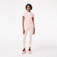 Mallas Lacoste Sport Poliester Reciclado 7/8 Rosa