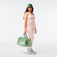 Lacoste Sport Maglia in Poliestere Riciclato 7/8 Rosa