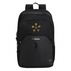 Bullpadel Pablo Cardona Premier Padel Vertex Geo BPM26008 Black Backpack
