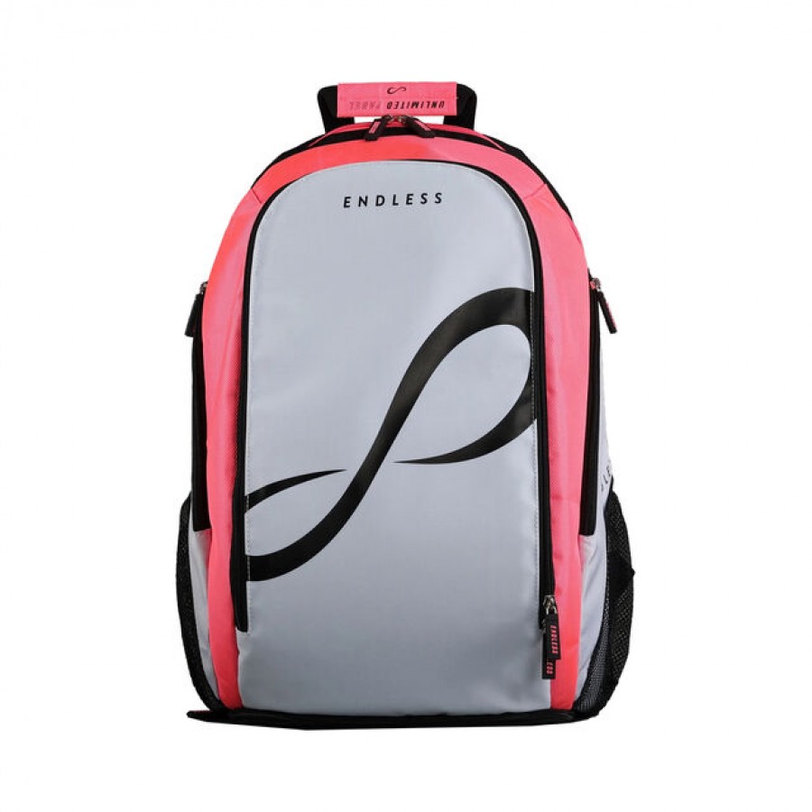 Endless Icon Backpack White Pink