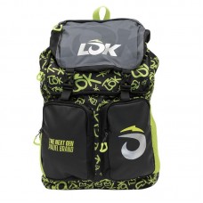 Mochila Lok Adventure 2 Negro Verde Fluor Mochila Lok Adventure 2 Negro Verde Fluor