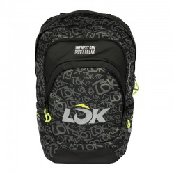 Mochila Lok Maxx 2 Negro Verde