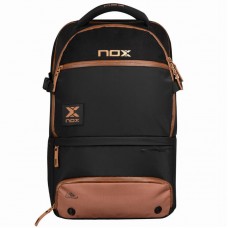 Mochila Nox AT10 Luxury Open Series Negro Marron Mochila Nox AT10 Luxury Open Series Negro Marron