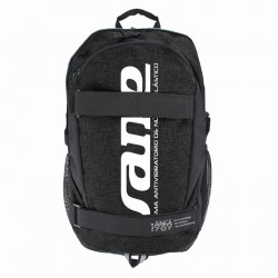 Mochila Preta Branca de Prática Sana