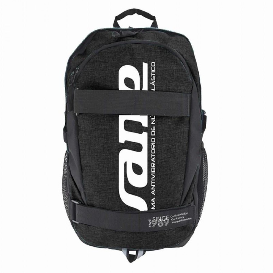 Mochila Preta Branca de Prática Sana