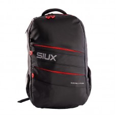 Mochila Siux Stupa Electra Negro Rojo