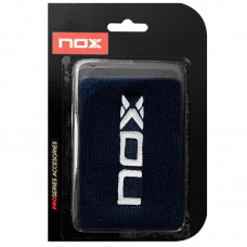 Munequeras Nox Blue Logo Branco 2 Unidades Munequeras Nox Blue Logo Branco 2 Unidades