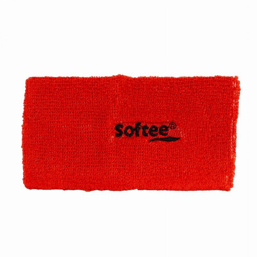 Muñequera Softee Larga Rojo Coral