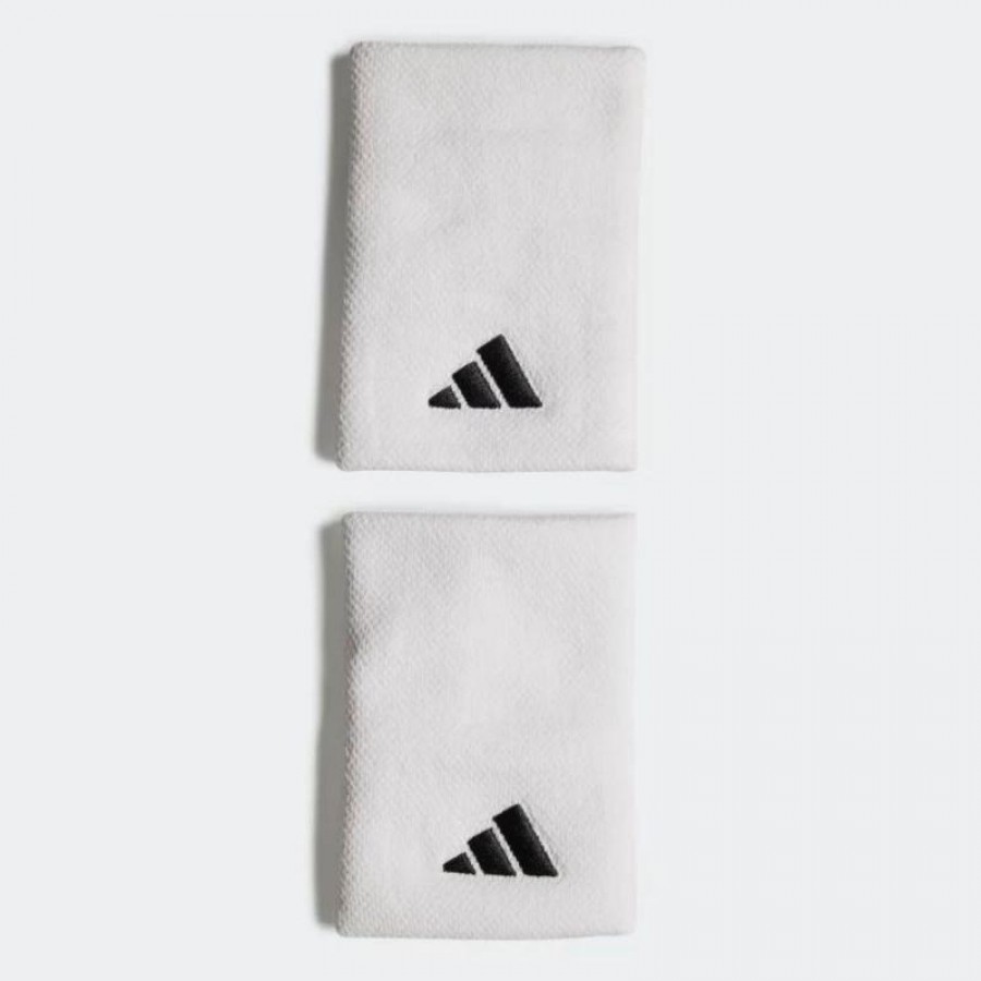Adidas Large White wristbands 2 units