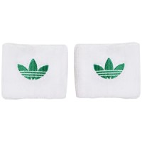 Muñequeras Adidas Original Tenis Blanco 2 Unidades