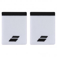 Munequeras Babolat Logo Jumbo Blanco Negro
