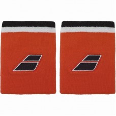 Muñequeras Babolat Terry Jumbo Rojo Negro 2 Unidades