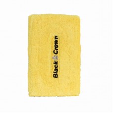 Muñequeras Black Crown Belgica Largas Amarillo 2 Unidades