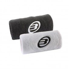 Bullpadel BPMU262 Black White Wristbands