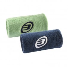 Bullpadel Wristbands BPMU262 Deep Ocean Acid Green