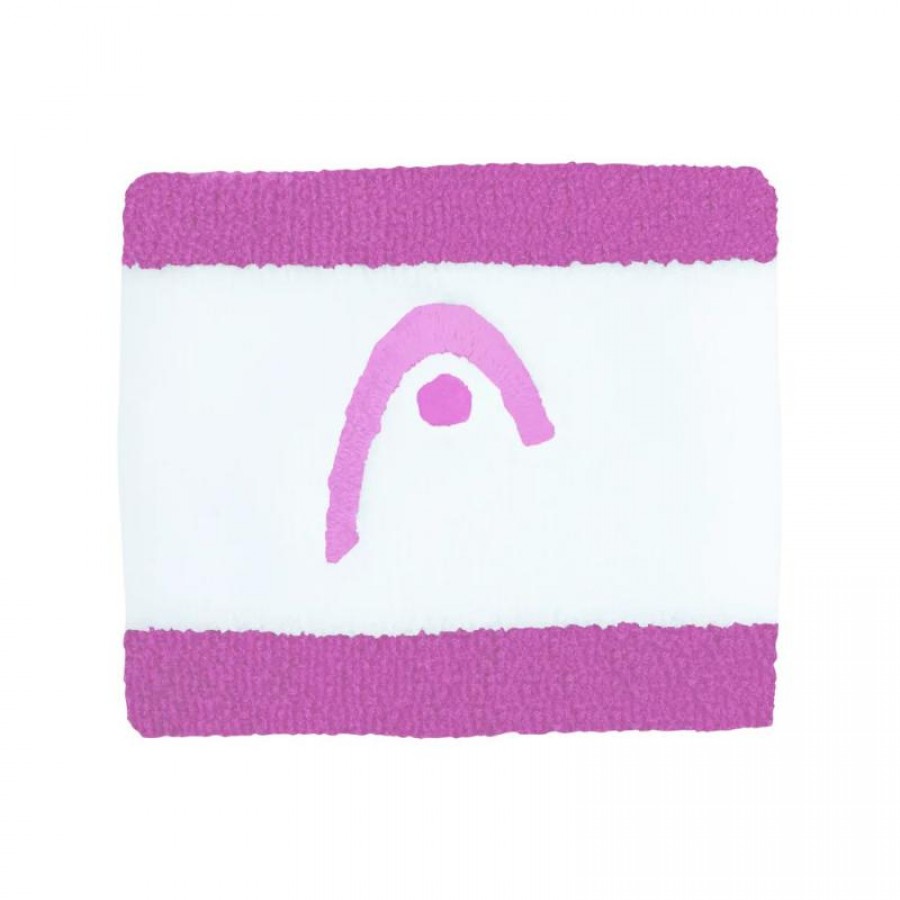 Cabeca Listrada 2.5 Roxo Branco Pulseiras 2 Unidades