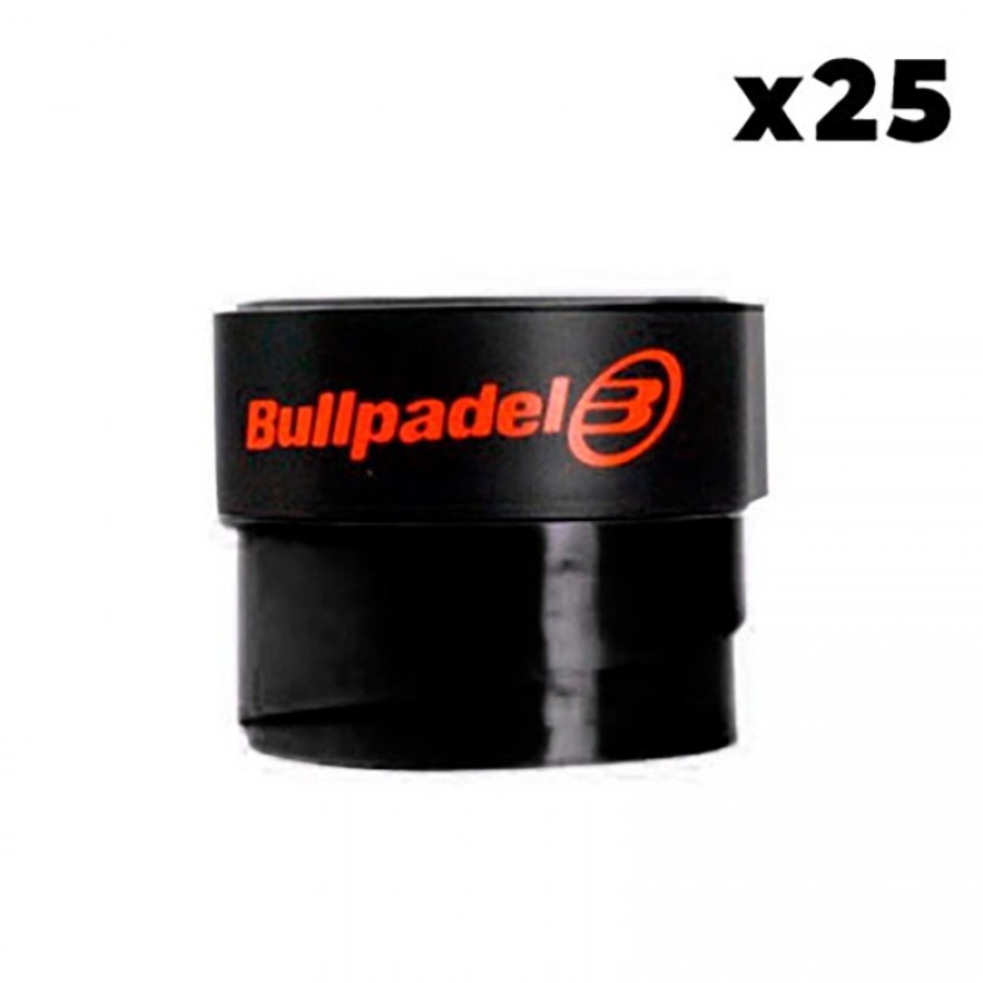 Overgrip Bullpadel Tinta Unita Nero 25 Unita