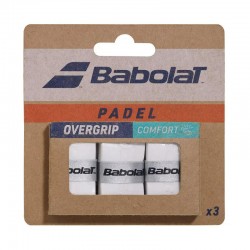Suspensions Babolat Comfort Padel Blanco 3 Unidades
