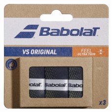 Overgrips Babolat VS Original Negro Amarillo 3 Unidades Overgrips Babolat VS Original Negro Amarillo 3 Unidades