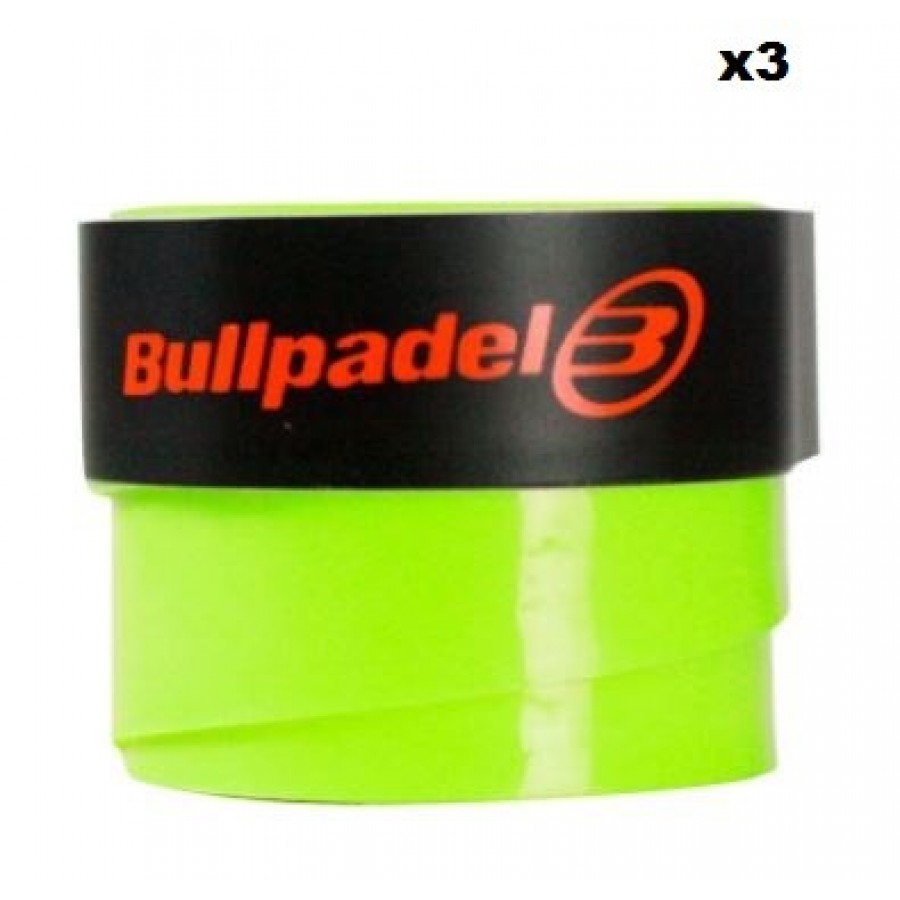 Overgrips Bullpadel Yellow Sulfur Smooth 3 Units