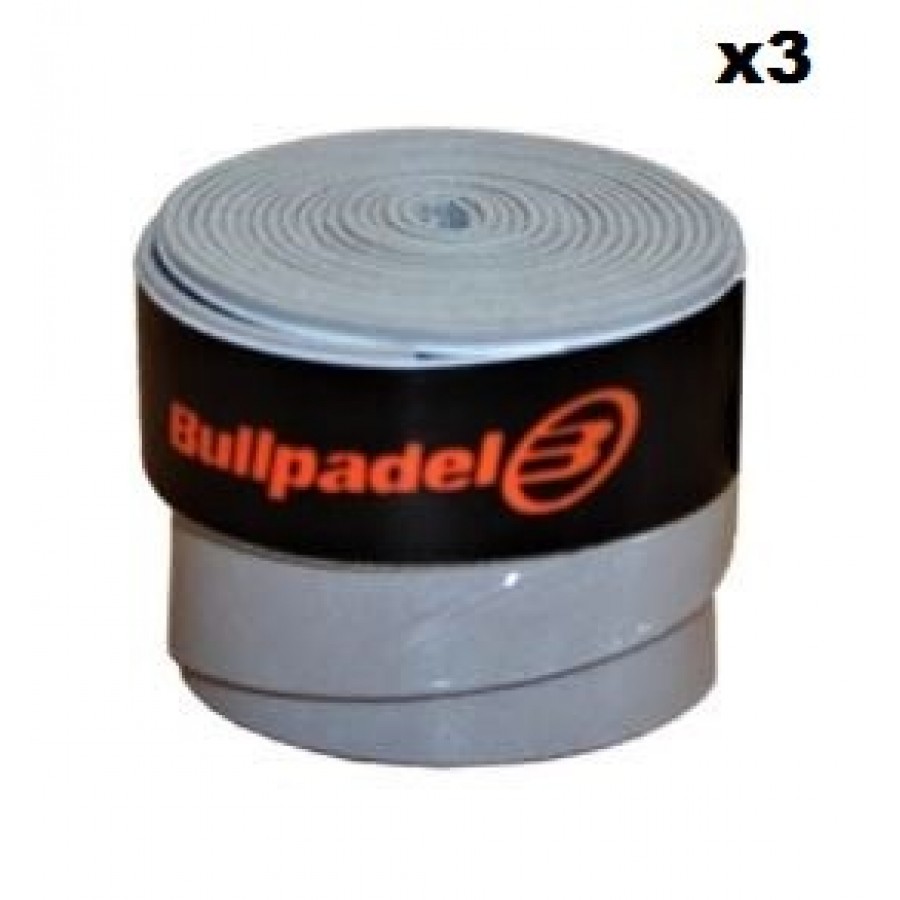 Overgrips Bullpadel Branco Liso 3 Unidades