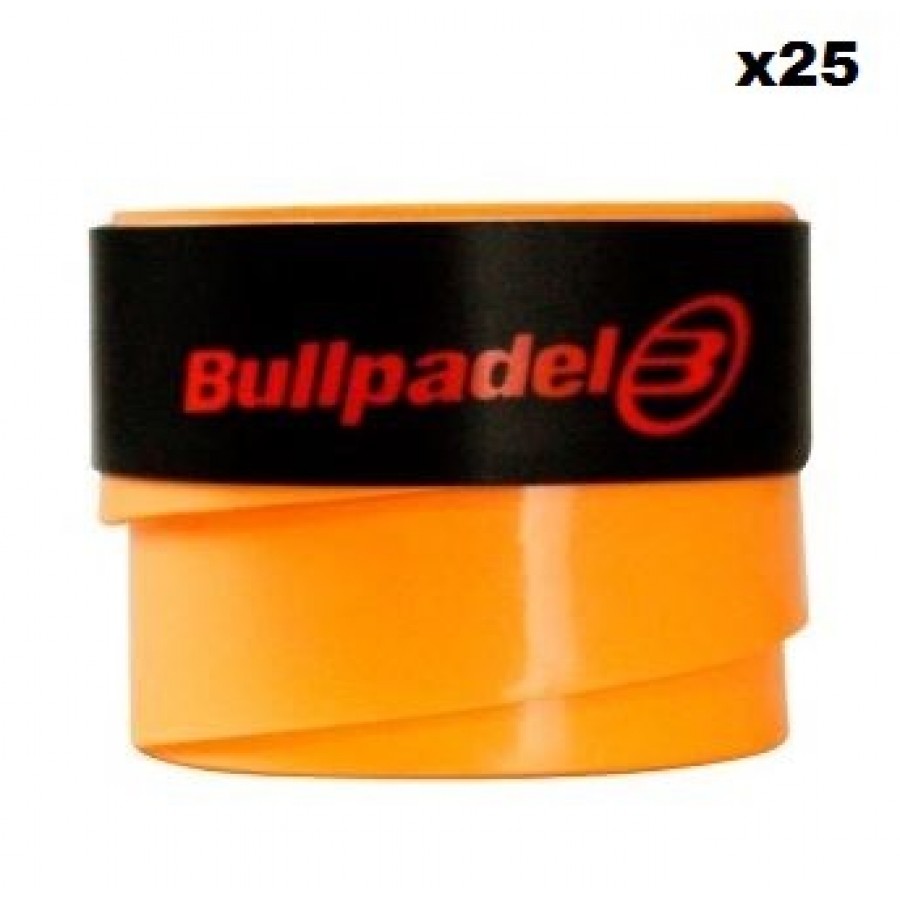 Overgrips Bullpadel Plain Orange 25 Unidades