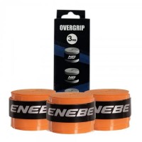 Enebe Plain Fluorescente Laranja Overgrips 3 Unidades